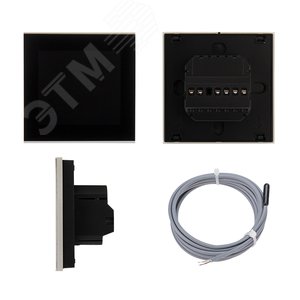 Изображение товара Терморегулятор сенсорный программируемый R300B черный (шт)