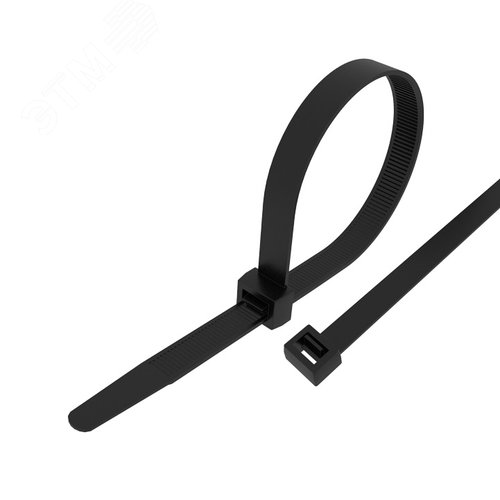 Изображение товара Хомут морозостойкий 150x2,5мм нейлон черный (100 шт) (упак)