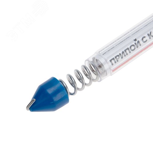 Изображение товара Припой с канифолью, 20 г, 2.0 мм, (олово 60%, свинец 40%) (шт)