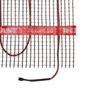 Изображение товара Теплый пол, нагревательный мат PRO, RNX -5-1100, двухжильный, с экраном, площадь 5 кв м, 0.5х10 м, 1100 Вт, REXANT (шт)