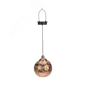 Изображение товара Светильник подвесной Галата, 3000К, встроенный аккумулятор, солнечная панель, коллекция Стамбул (шт)