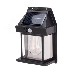 Светильник садовый Кингс, 3000К, встроенный аккумулятор, солнечная панель, коллекция Лондон
