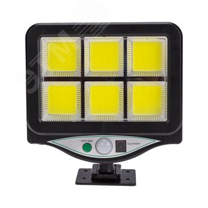 Изображение товара Светильник прожекторный Стрэнд, 6500К, встроенный аккумулятор, солнечная панель, коллекция Лондон (шт)