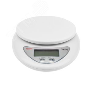 Изображение товара Весы настольные электронные, кухонные с чашей до 5 кг (шт)