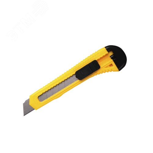 Изображение товара Нож с сегментированным лезвием 18 мм пластик (шт)