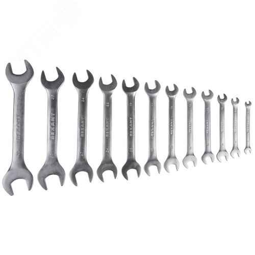 Изображение товара Набор рожковых ключей 6-32 мм 12 предметов (шт)