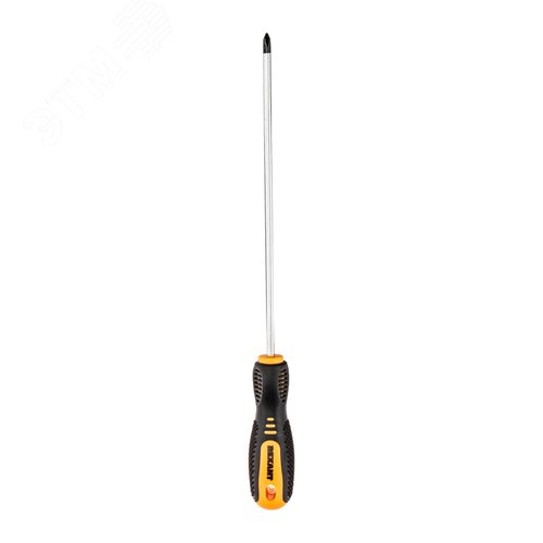 Изображение товара Отвертка крестовая PH1х200 мм, двухкомпонентная рукоятка (шт)