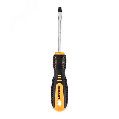 Изображение товара Отвертка шлицевая SL5х75 мм, двухкомпонентная рукоятка (шт)