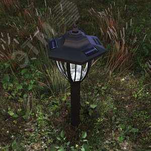 Антимоскитный садовый светильник R 20 м, на солнечной батарее, пластик 71-0676 REXANT - 3