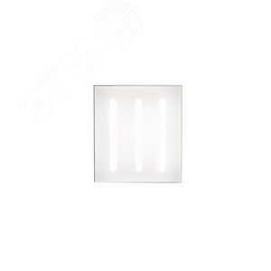 Светильник светодиодный ЛУЧ-3х8 LED Мини (типа Грильято белый 285х315х40 11вт 1190Лм 5700К IP20 микропризма )