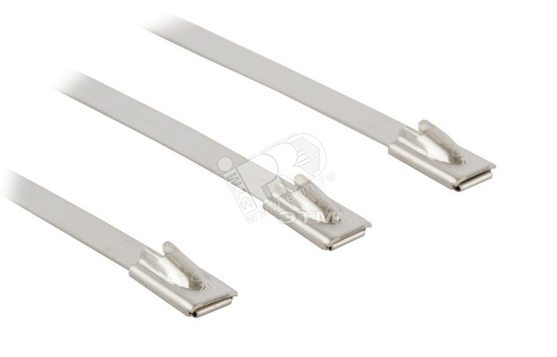 Изображение товара Стяжка стальная 304L нержавеющая сталь 300мм (100шт)