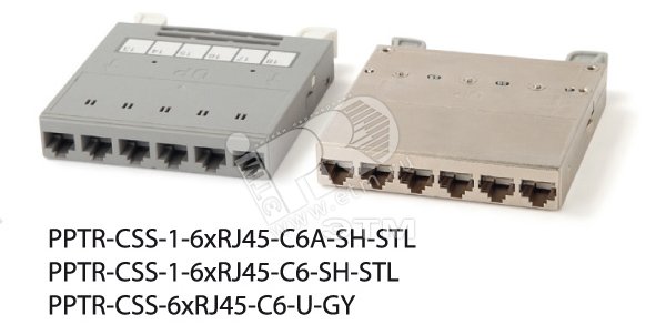 Кассета для оптических претерминированных решений 6 дуплексных портов SC для одномодового кабеля синий корпус/зеленые порты 235664 Hyperline