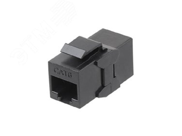 Адаптерпроходной(coupler)RJ-45(8P8C)форматаKeystoneJack