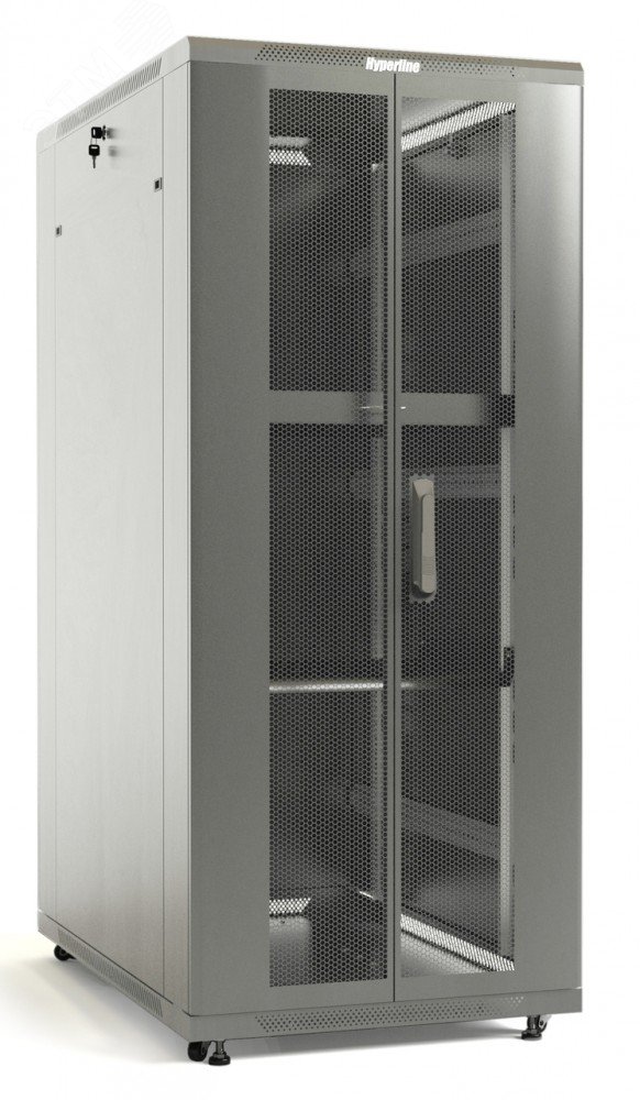 Шкаф напольный 19-дюймовый 42U 2055x600х1200 мм (ВхШхГ)перфорированные ...