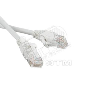 Изображение товара Патч-корд U/UTP категория 5е LSZH белый (0.3м) (шт)