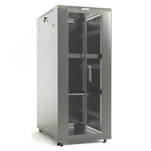 Шкаф напольный 19-дюймовый 22U 1166x600х1000 мм (ВхШхГ) перфорированные двери