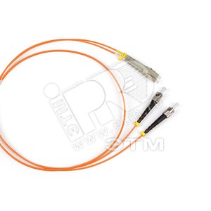 Изображение товара Патч-корд оптический MM 62.5/125 ST-LC duple* LSZH 10 м (шт)