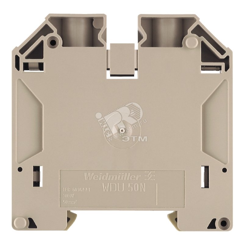 Клемма проходная WDU 50N артикул 1820840000 Weidmueller - купить в ...
