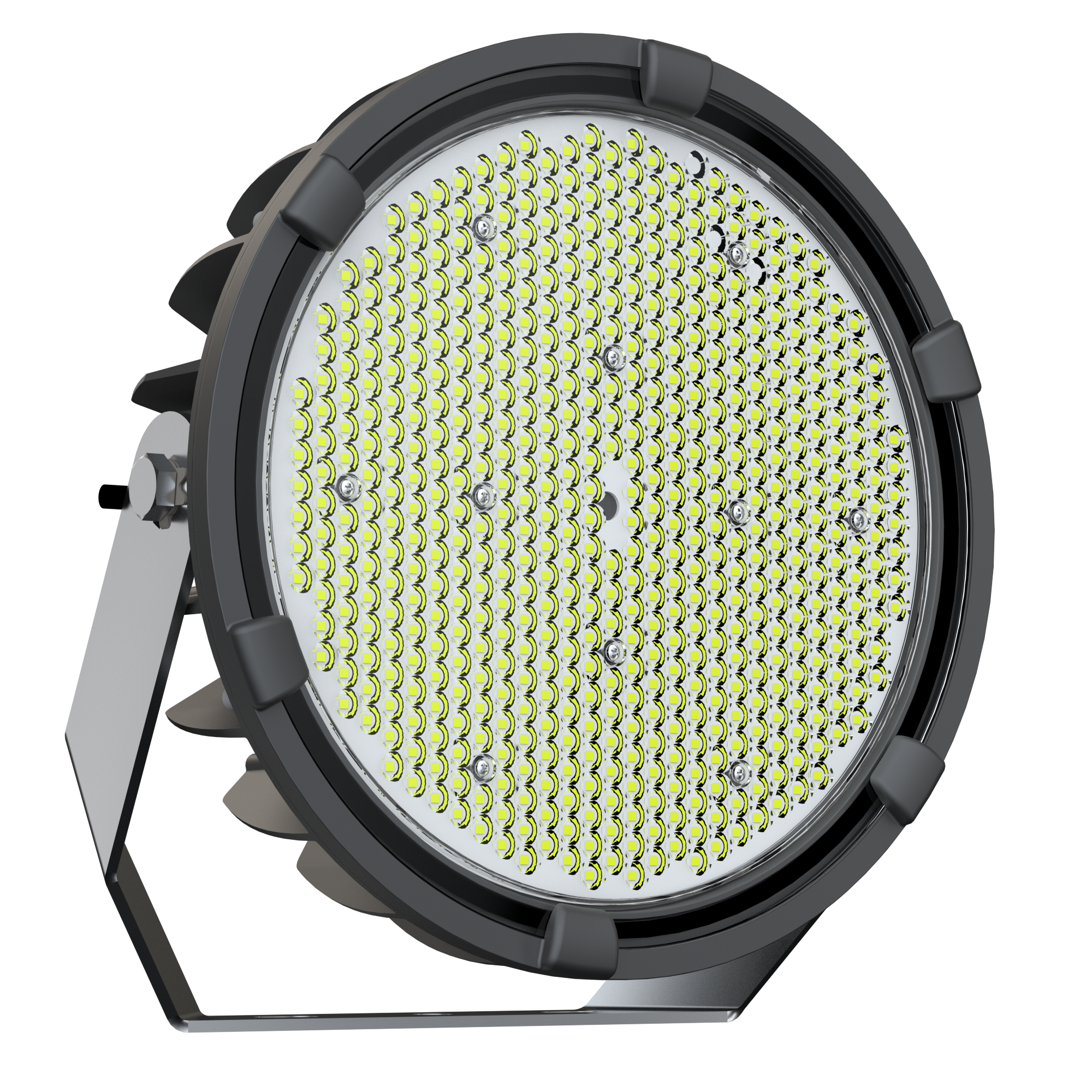 Светильник FHB R полукорпус кронштейн 185Вт CRI70 4000K D60 ЮПЗ Клевер 3030