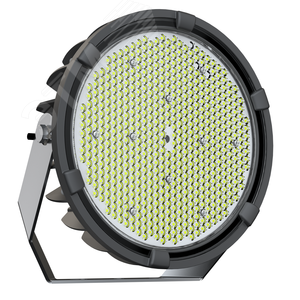 Светильник FHB R полукорпус кронштейн 185Вт CRI70 4000K D60 ЮПЗ Клевер 3030 - фото 1