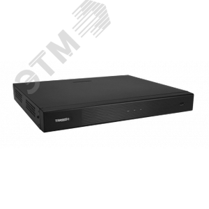 Видеорегистратор IP для 16 IP-камер, разрешение записи до 12 Мп