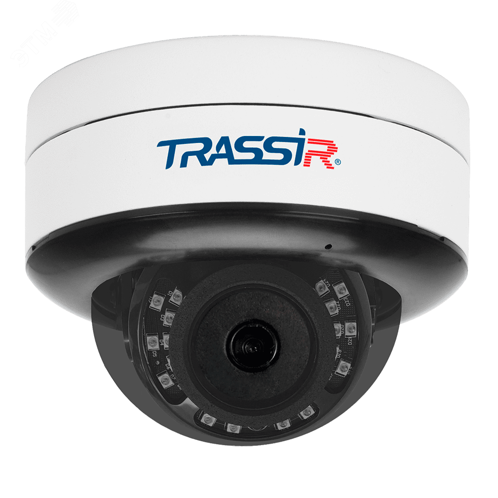Видеокамера IP 2Мп купольная уличная ИК-подсветка 25м IP66 TR-D3123IR2v6 TRASSIR