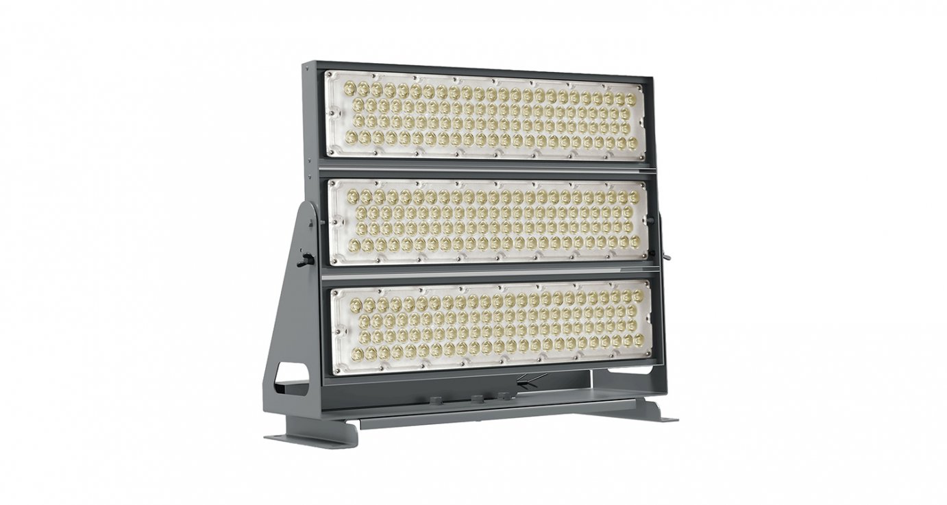 Прожектор уличный светодиодный 600Вт 4000К 106000Лм IP65 К20 CRI70 ELEMENTS.SPORT.N-600 7-19-600-07-0-37-09-7-40-65