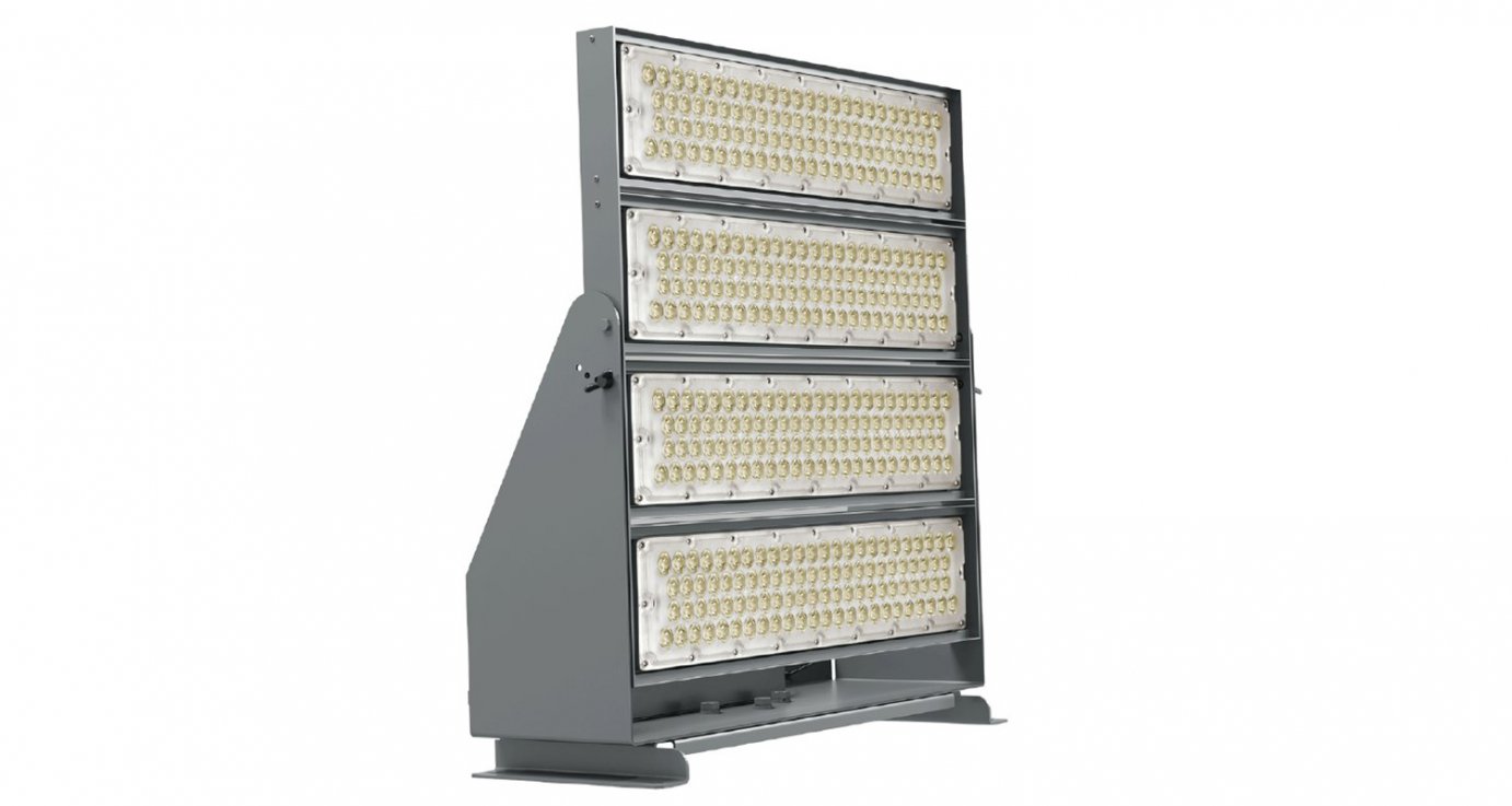 Прожектор уличный светодиодный 800Вт 4000К 141000Лм IP65 К20 CRI70 ELEMENTS.SPORT.N-800 7-19-800-07-0-37-09-7-40-65