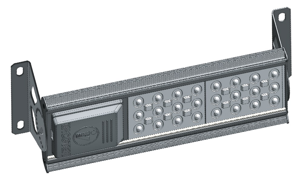 Светильник промышленный с продольным поворотным узлом крепления ДБП-100Вт, IP65, 4000К, 12500 Лм, КСС Д, нейтральный, INDUSTRY.10 7-41-100-05-0-19-09-064-7-40-65
