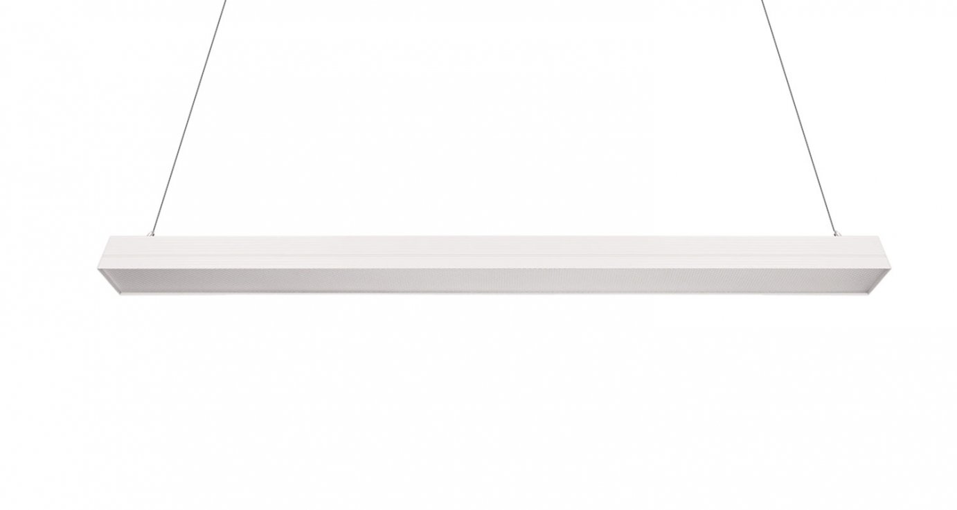 Светильник светодиодный линейный ДСО 60Вт 1800х80x70 4000К 6400Лм опаловый IP30 CRI80 подвесной LineLux.P 60 LL-ДСО-60-180 (1860.840.Т.03.0.3)