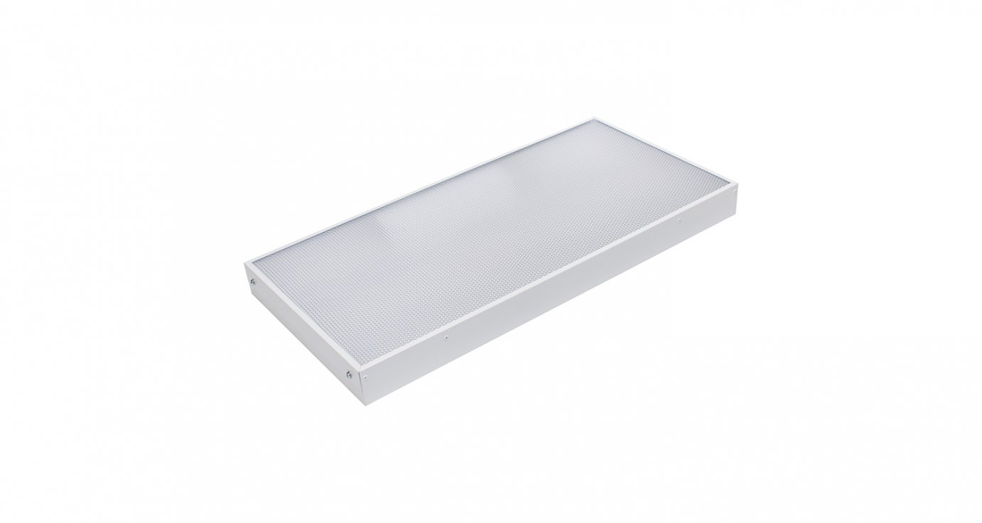 Светильник светодиодный ДВО/ДПО 22Вт 595х295х50 4000К 3100Лм микропризма IP40 CRI80 встраиваемый/накладной/подвесной LL-DVO-020-M600x300 (4310.840.T.11.1.4) с БАП на 1 час