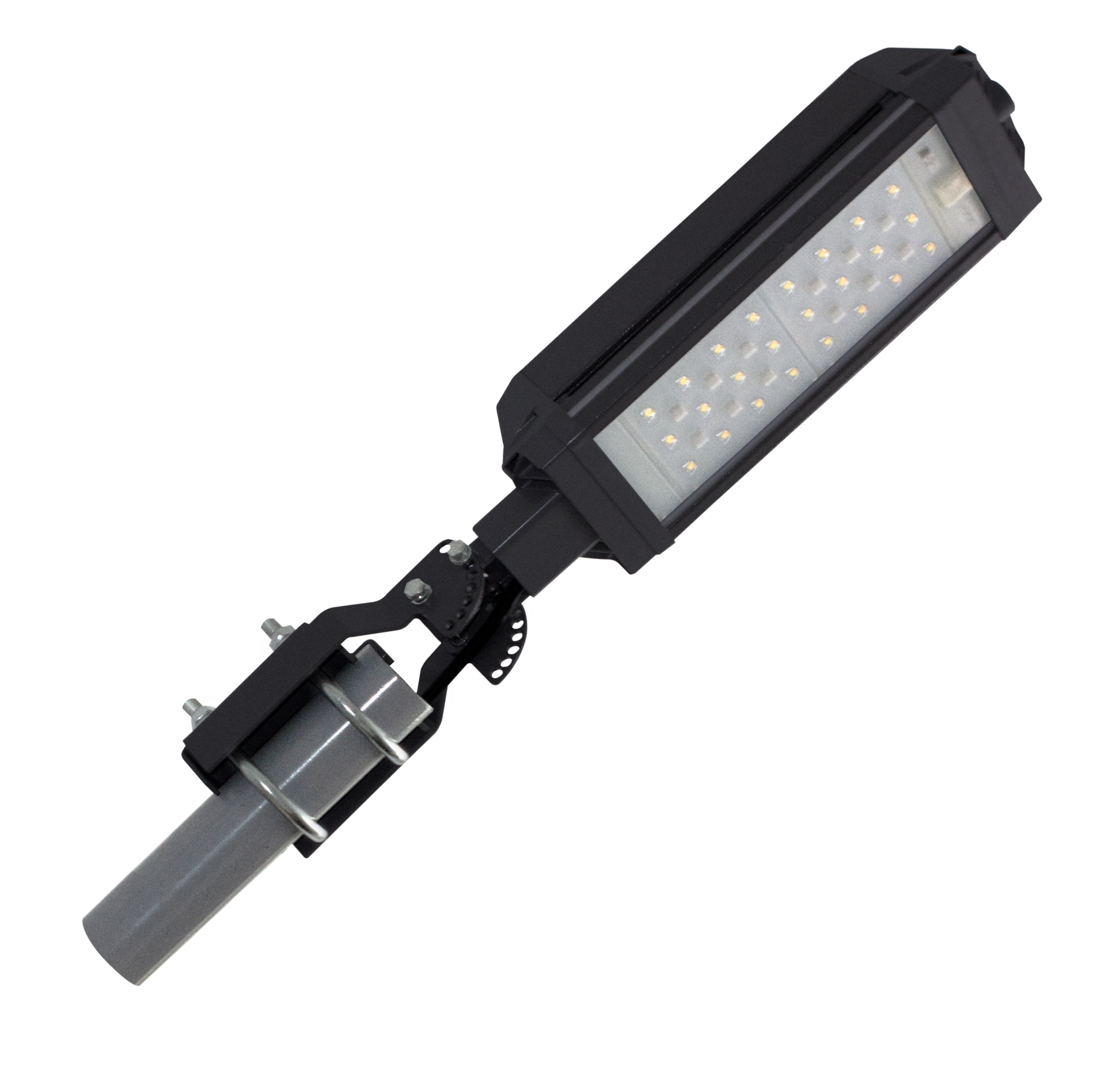 Светильник светодиодный консольный с регулировкой угла наклона ДКУ 60 Вт 9600 Лм 4000 К КСС Г