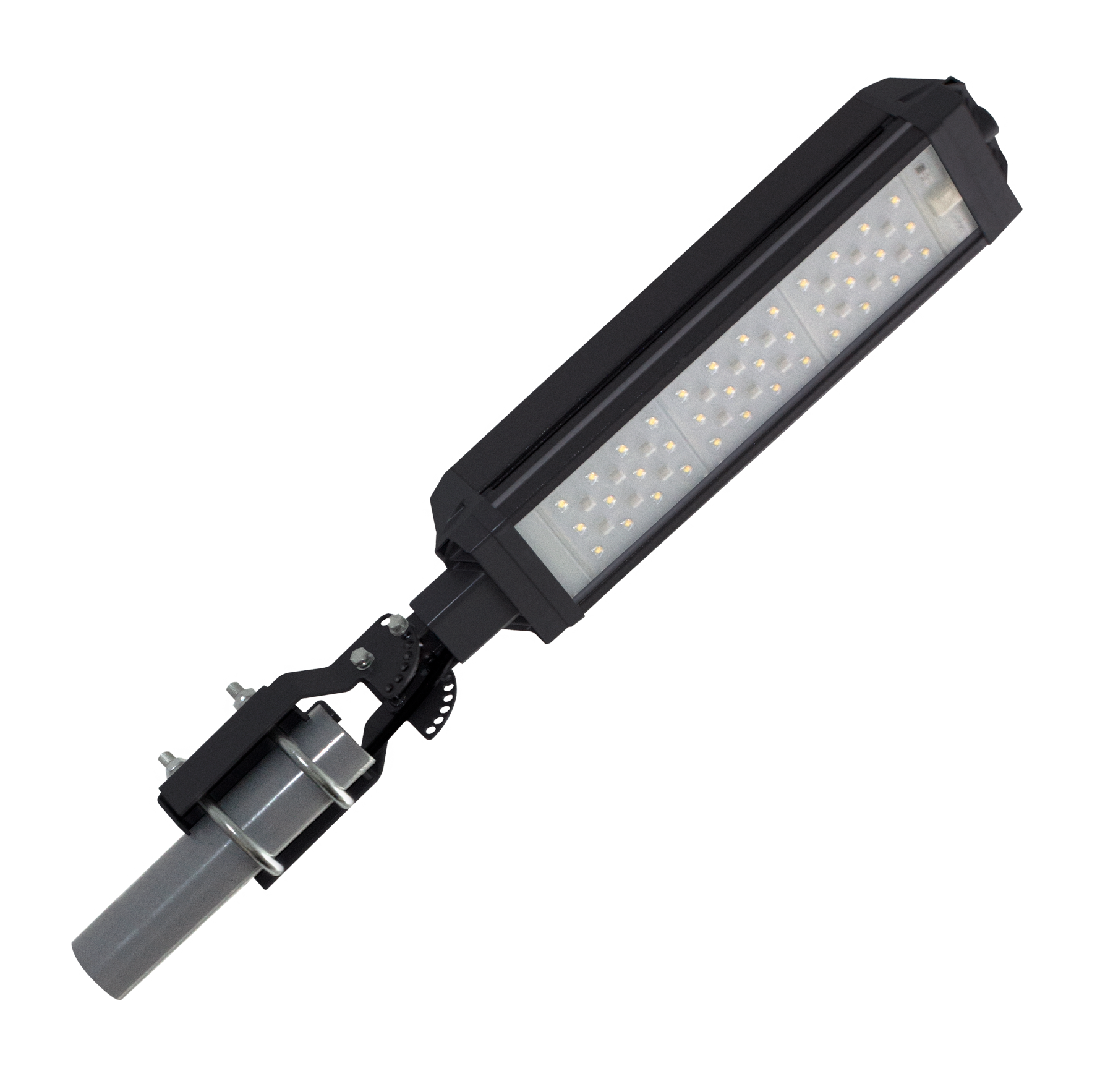 Светильник светодиодный консольный с регулировкой угла наклона ДКУ 85 Вт 13600 Лм 5000 К КСС ША3