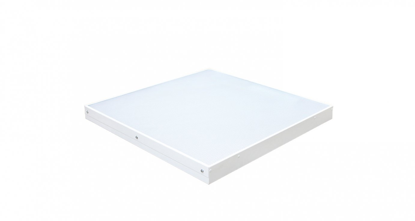 Светильник светодиодный ДВО/ДПО 33Вт 595х595х50 4000К 4600Лм микропризма IP40 CRI80 встраиваемый/накладной/подвесной LL-DVO-033-M600x600 (4343.840.T.11.0.4)