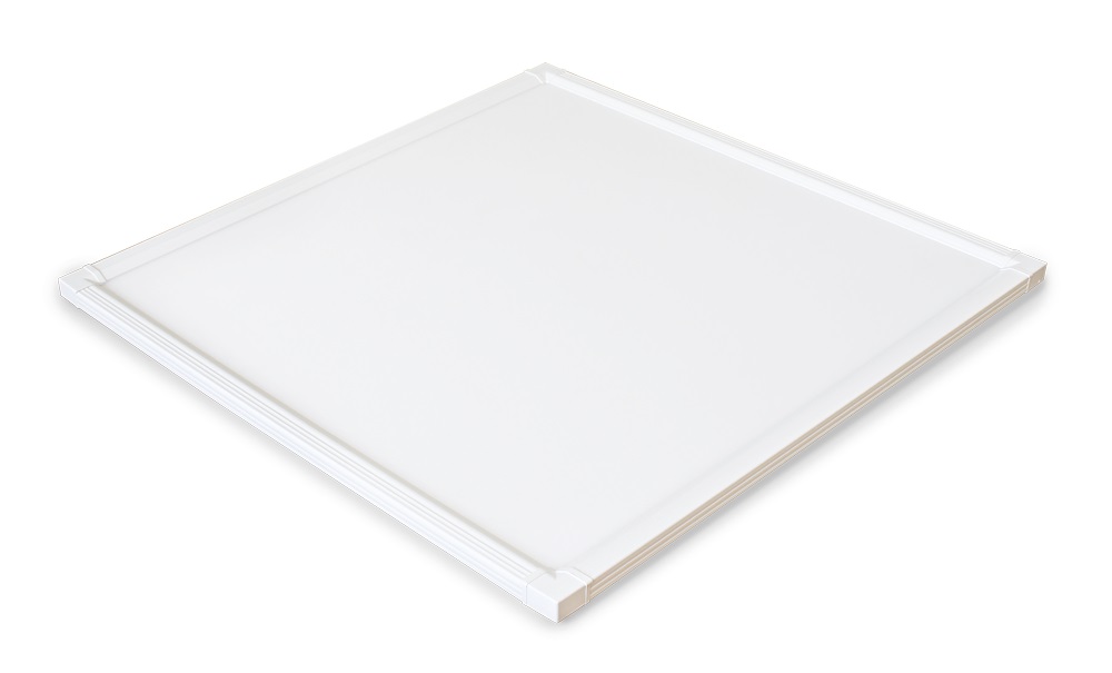 Панель светодиодная ДВО/ДПО 595х595х17 24Вт 4000К 3480Лм опаловый IP40 CRI80 встраиваемый/накладной/подвесной равномерная засветка встроенный драйвер SLIMPANEL.3-595x595-25 (840.1.50.0)