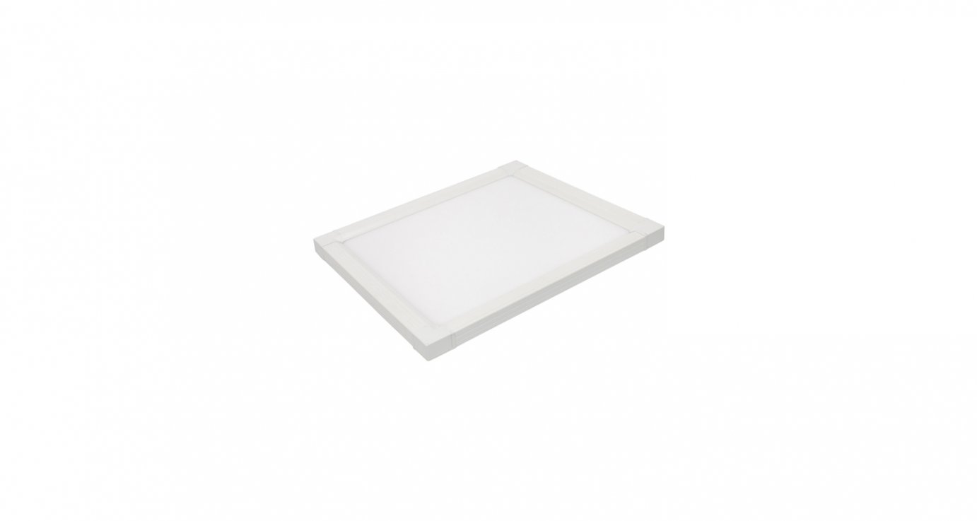 Панель светодиодная ДВО/ДПО 295х295х17 8Вт 5000К 1160Лм опаловый IP40 CRI80 встраиваемый/накладной/подвесной равномерная засветка встроенный драйвер SLIMPANEL.3-295x295-8 (850.1.50.0)