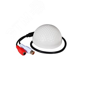 Изображение товара Микрофон для видеонаблюдения купольный до 100м2 (шт)