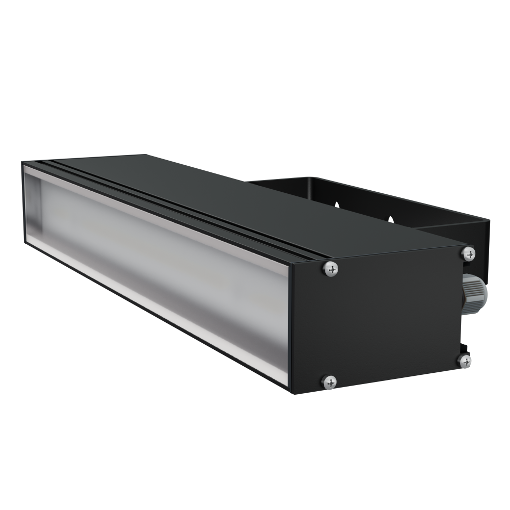 Светильник ДБП-15w IP66 1950Лм 5000К 120 град O BLACK