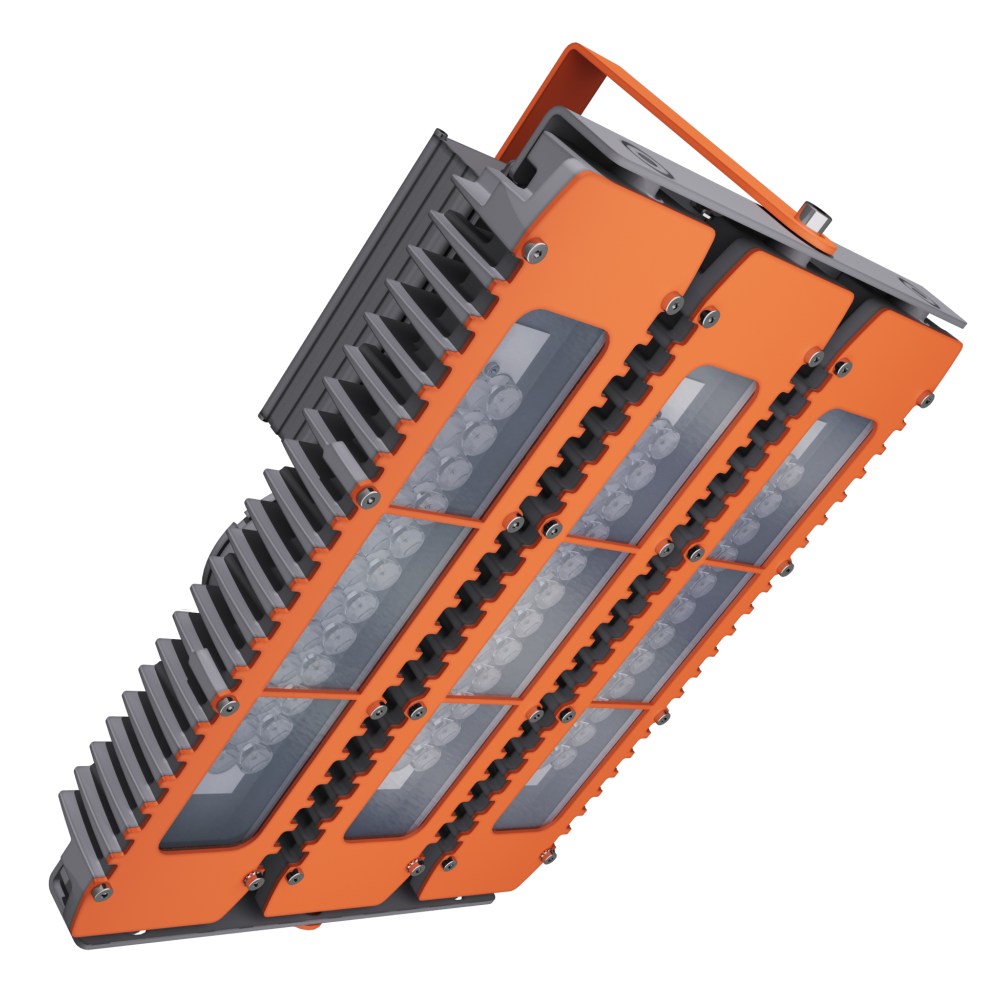 Светильник ДО-165w IP66 20856Лм 5000К 10 град Ex