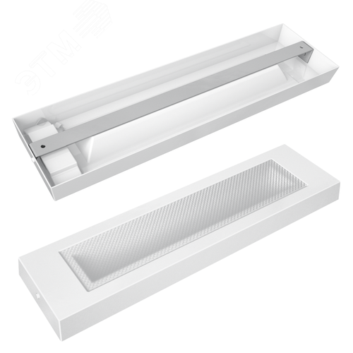 Светильник ДПО-15w IP20 1914Лм 5000К 120 град ПРИЗМА аналог ЛПО 2х18 - фото 3