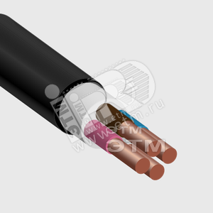 Кабель силовой ВВГнг(А)-LS 4х95мс(N)-1            многопроволочный - фото 1