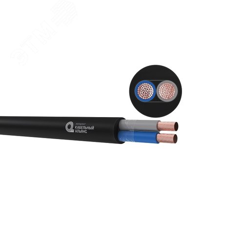 Кабель силовой КГ-ХЛ 2х4-220/380В-3 - фото 2