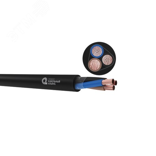 Кабель силовой КГ-ХЛ 3х4-220/380В-3 - фото 2