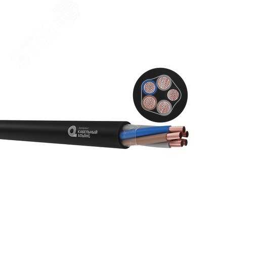 Кабель силовой КГ-ХЛ 5х25-220/380В-3 - фото 2