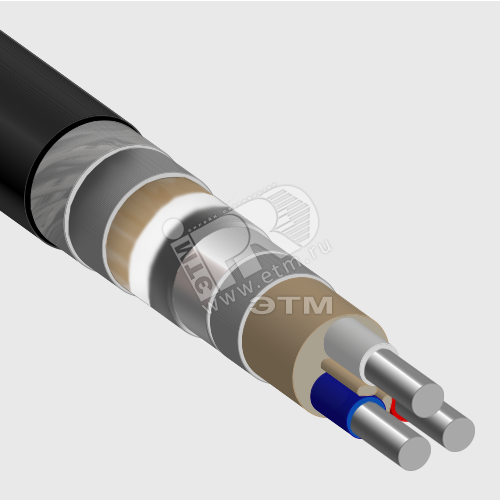 кабель  ААБл-10 3Х150(мп) MIX