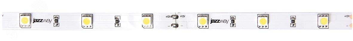 Изображение товара Светодиодная лента 14.4 Вт/м 12В IP20 3000K 60 LED/м 5м JazzWay