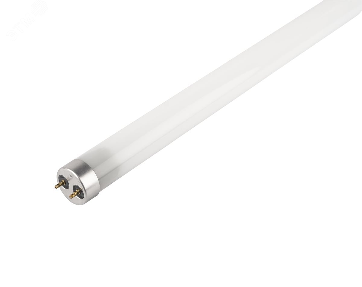 Лампа светодиодная LED 10Вт T8 230V/50Hz холодный матовая (установка возможна после демонтажа ПРА) 1025326 JazzWay - превью