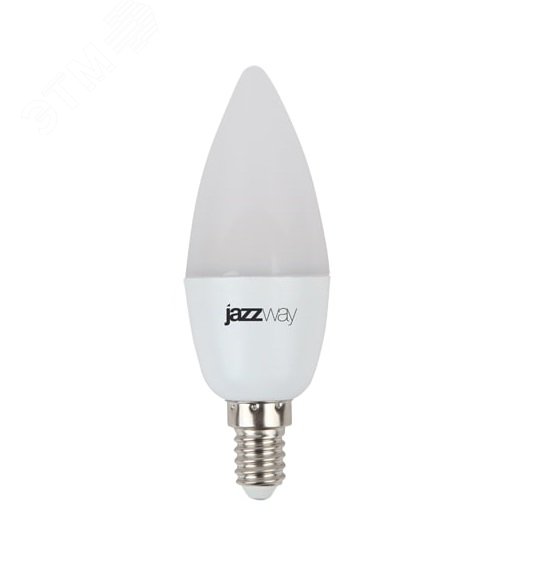Лампа светодиодная LED 9Вт Е14 теплый матовая свеча 2859457A JazzWay - превью