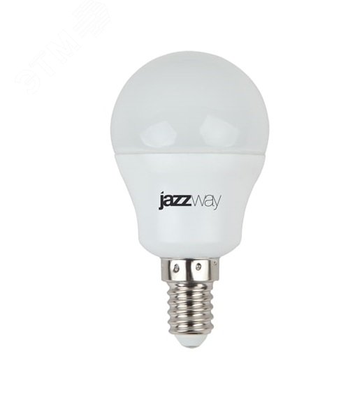 Лампа светодиодная LED 7Вт E14 530Лм 230V/50Hz теплый матовый шар SP 1027856-2 JazzWay - превью