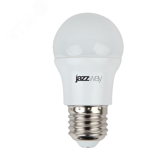 Лампа светодиодная LED 7Вт E27 530Лм 230V/50Hz теплый матовый шар SP 1027863-2 JazzWay - превью